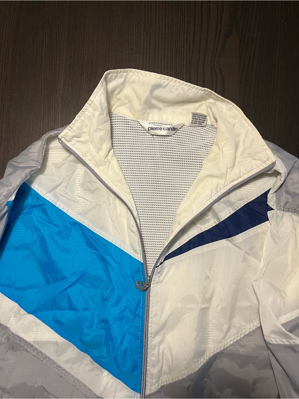Vintage Pierre Cardin Colorblock Windbreaker Jacket L